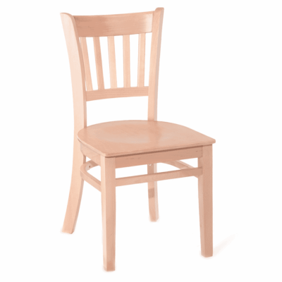 Vertical-Back Commercial Chair