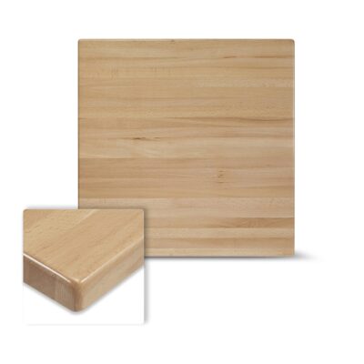 Solid Beech Wood Table Top in Natural
