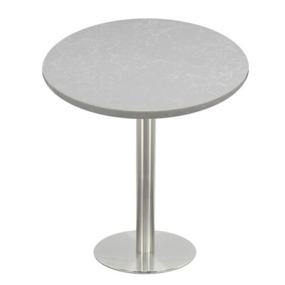 Quartz Restaurant Table Top in Nebula Grey