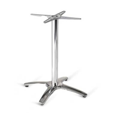Four Prong Chrome Table Base (23" x 23")