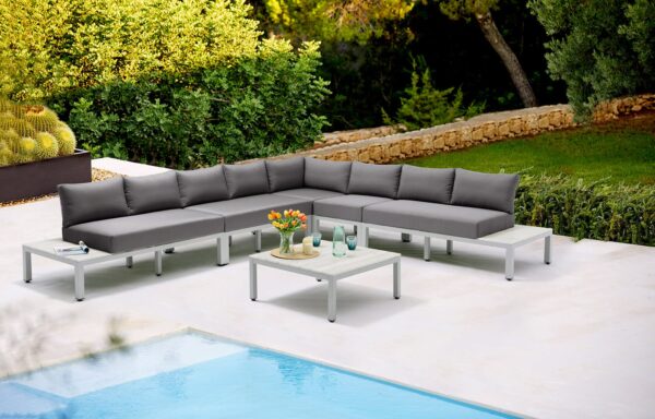 7 pieces - Miami Outdoor Modular Sectional Set - Image 2