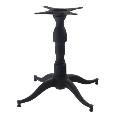 Cast Iron Pedestal Style Commercial Table Base