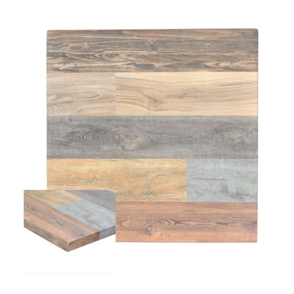 High-Density Composite Multicolored Rustic Commercial Table Top - Image 2