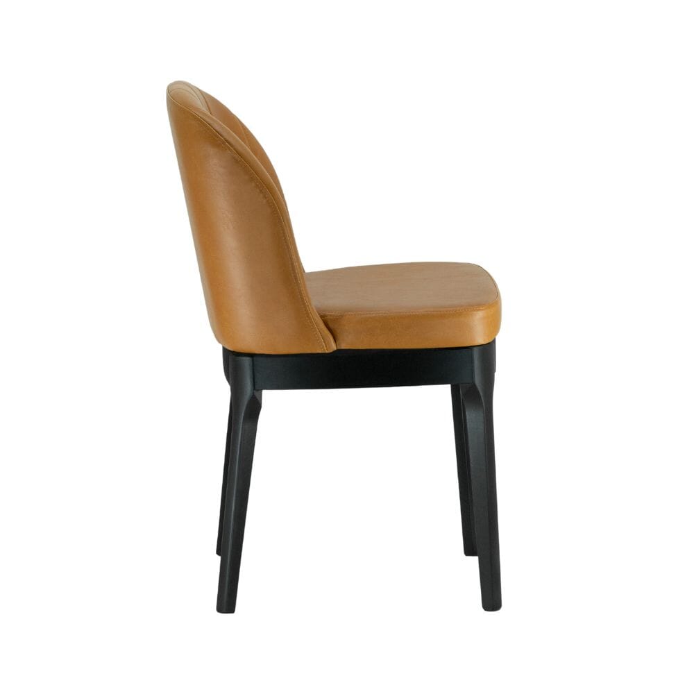 Grace Modern Channel Back  Beechwood Commercial Chair -Custom - Image 3