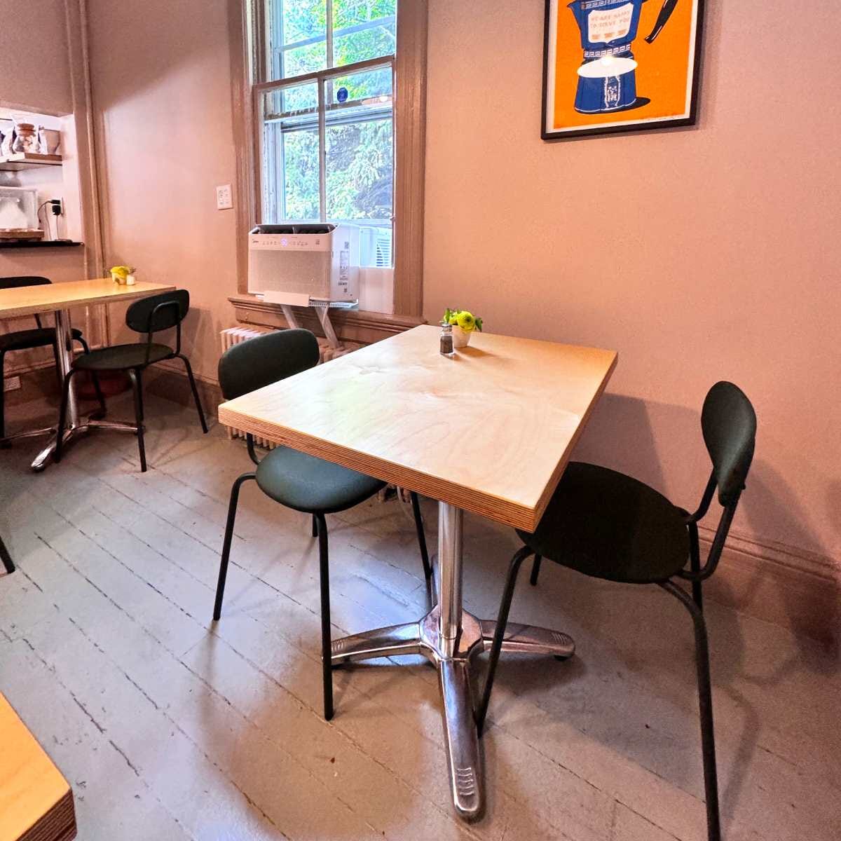 Four Prong Chrome Table Base (23" x 23") - Image 2