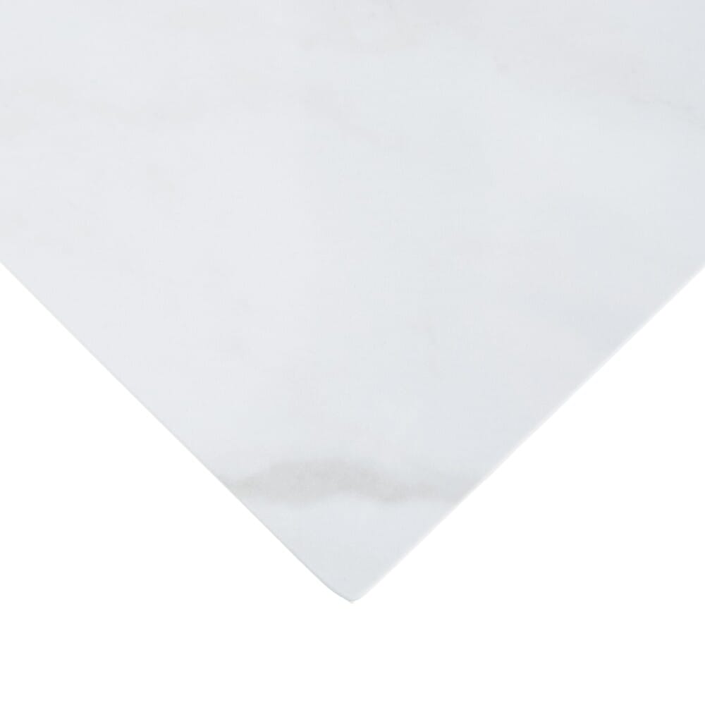 White and Gold Sintered Stone Commercial Table Top - Image 2