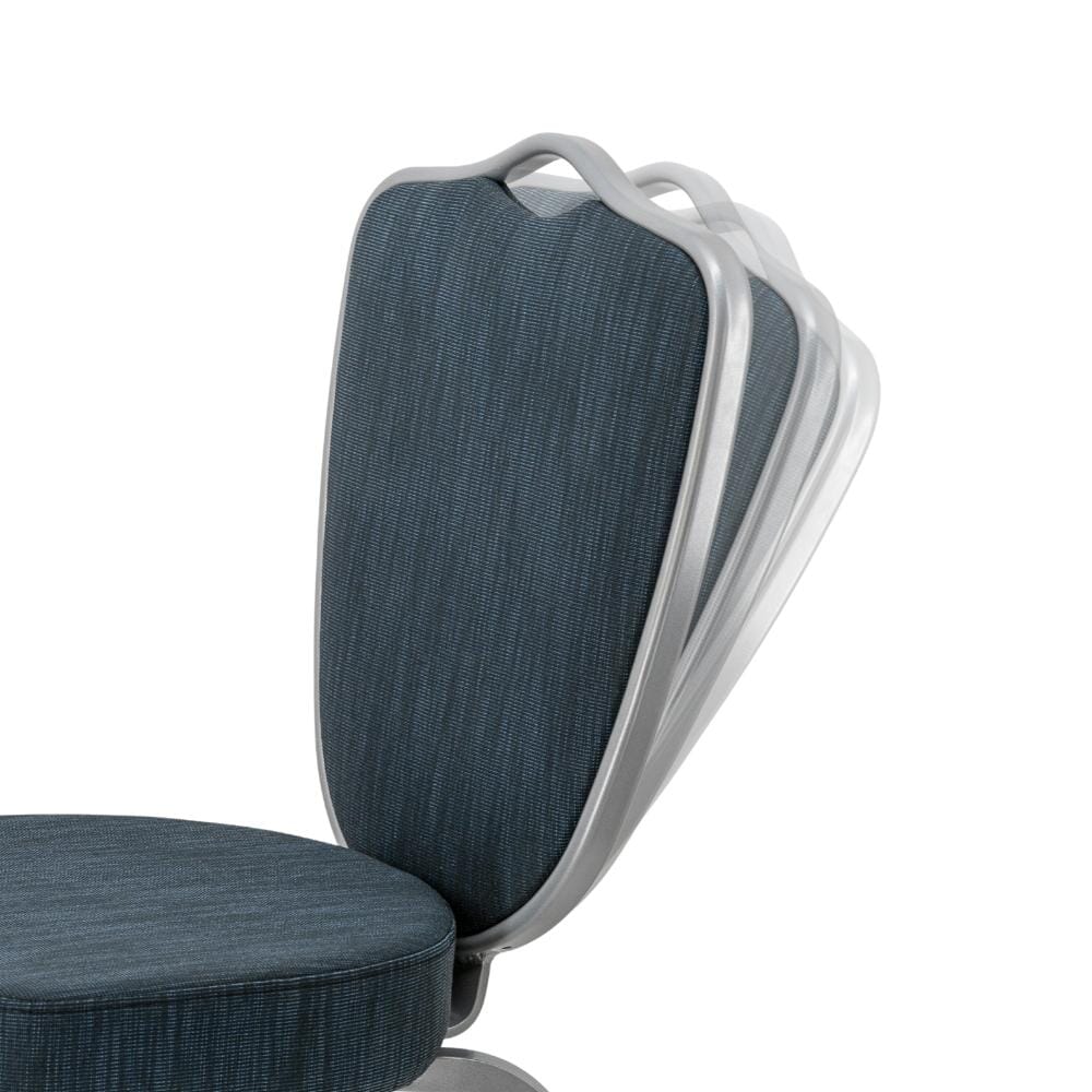 Theron Flex Back Stacking Aluminum Banquet Chair - Image 2
