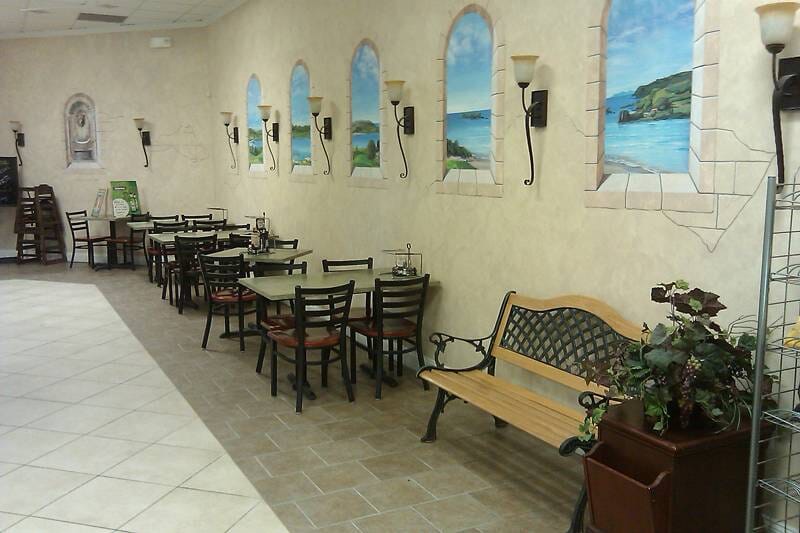 Black Powder Coated Metal Single Slat Table Base - Image 4