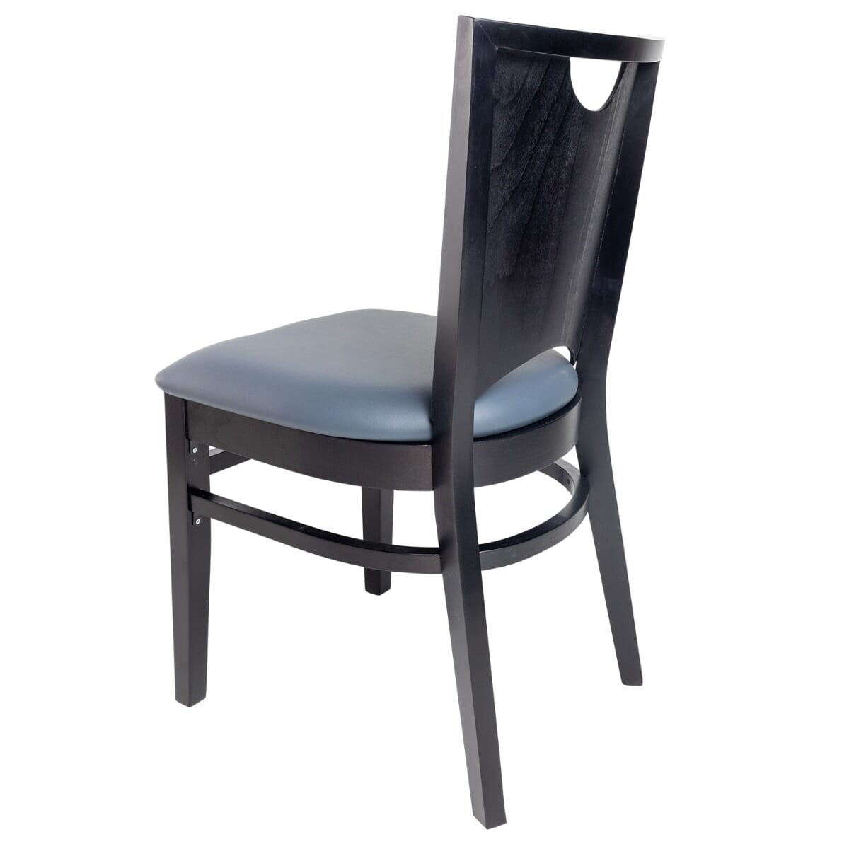 Chloe Solid Beech Wood Commercial Chair With Upholstered Seat - Image 2