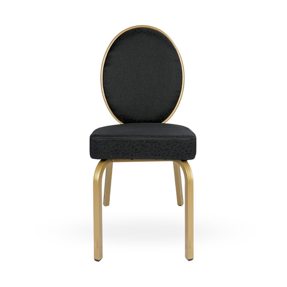 Ophelia Oval Flex Back Stacking Aluminum Banquet Chair - Image 3