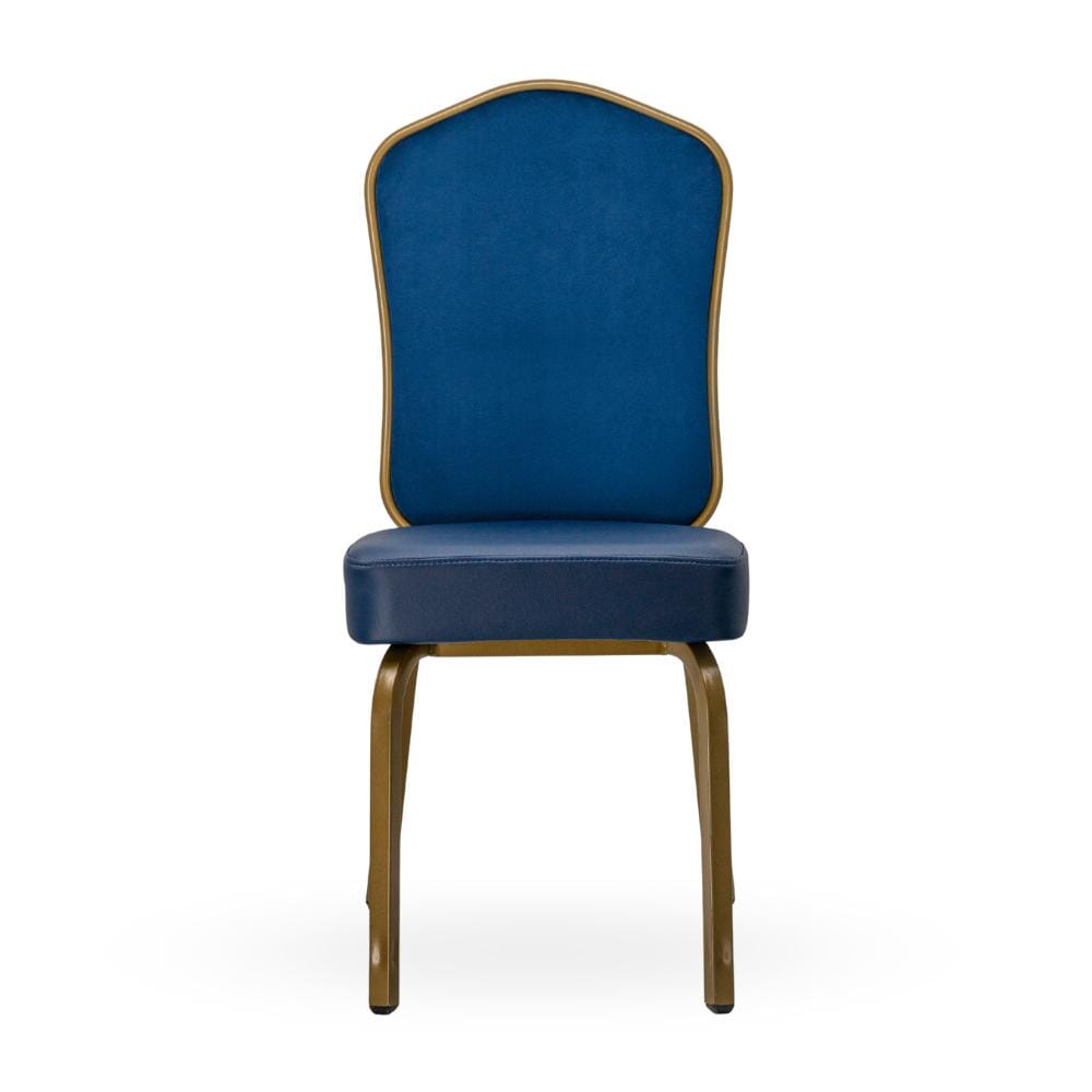 Thalia Flex Back Stacking Aluminum Banquet Chair - Image 3