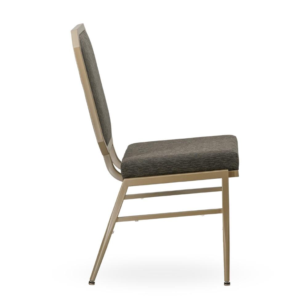 Asher Square Back Stacking Aluminum Banquet Chair - Image 5