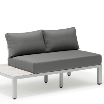 Miami Modular Outdoor Lounge Set - Double with Left Side Table