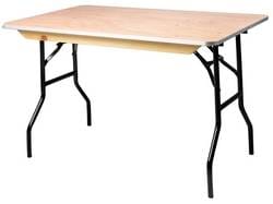 Wood Folding Banquet Table