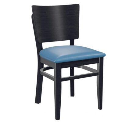 Square Back Solid Wood  Restaurant Chair