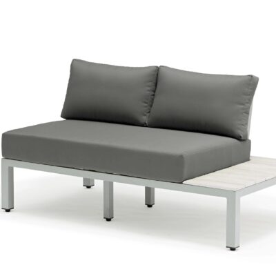 Miami Modular Outdoor Lounge Set - Double with Right Side Table