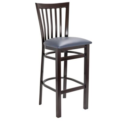 Vertical Metal Side Barstool
