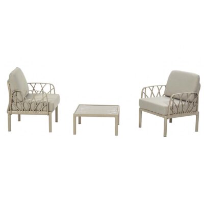 3 Piece - Verona Modular Outdoor Lounge Set