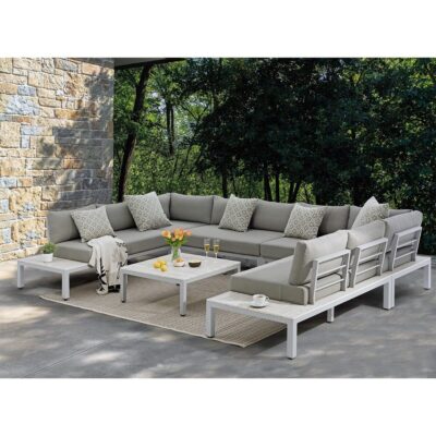 7 pieces - Miami Outdoor Modular Sectional Set